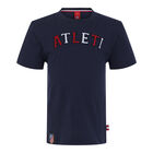 Camiseta Ni&ntilde;o Letras Rojiblancas Atleti